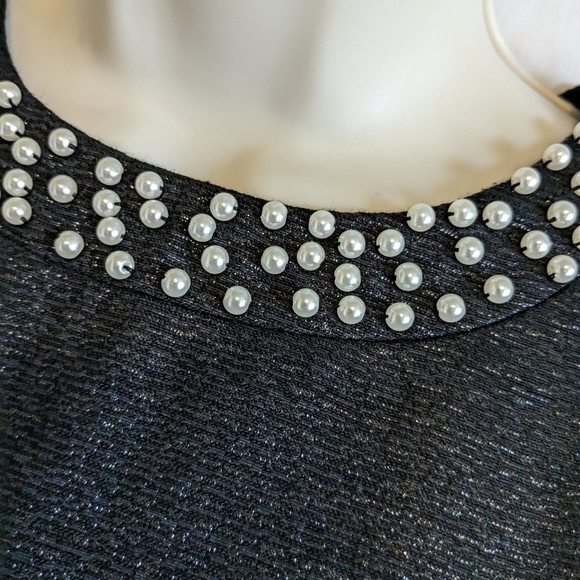 Forever 21 Dress Size Small‎ Black Shimmer - Picture 5 of 8